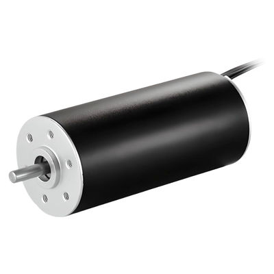 12v 24mm Brushless Slotless Motor เครื่องยนต์ DC ที่ไม่มีเหล็ก 48W 15398 rpm
