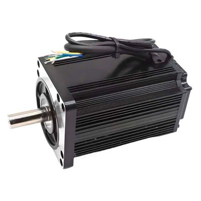 180mm PMDC เครื่องยนต์ไร้แปรง 5000W 24V 48V 96V 3000RPM 50N.M ปรับแต่ง