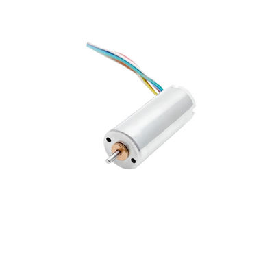 มอเตอร์ 12 มิลลิเมตรไม่มีสล็อต ไม่มีแปรง มอเตอร์ขนาดเล็กที่มีเซ็นเซอร์ 6.5W 25310 รอบ / นาที ปรับแต่งสําหรับปั๊มการแพทย์