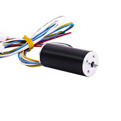 มอเตอร์ BLDC ขนาด 20 มม มอเตอร์ไร้สล็อต 12V ถึง 36V 13W 20W 18880rpm มอเตอร์ไร้แปรงที่สามารถปรับแต่งได้