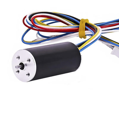 มอเตอร์ BLDC ขนาด 20 มม มอเตอร์ไร้สล็อต 12V ถึง 36V 13W 20W 18880rpm มอเตอร์ไร้แปรงที่สามารถปรับแต่งได้