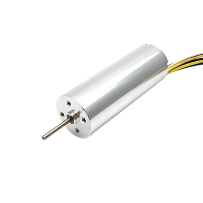 22 มม เครื่องยนต์ brushless Sensored เครื่องยนต์ Coreless 12V ถึง 48V 43W 16360rpm เครื่องยนต์ DC brushless ปรับแต่ง