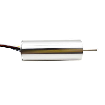 22 มม เครื่องยนต์ brushless Sensored เครื่องยนต์ Coreless 12V ถึง 48V 43W 16360rpm เครื่องยนต์ DC brushless ปรับแต่ง