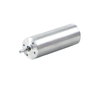 มอเตอร์ไฟฟ้า DC ขนาด 22 มม ไม่มีแปรง มอเตอร์ไร้เหล็ก 12V ถึง 48V 43W 16360 รอบ / นาที มอเตอร์ไร้แกนที่สามารถปรับแต่งได้