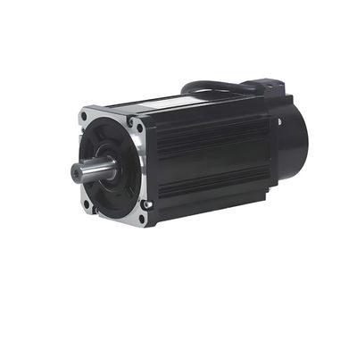 แฟลนจ์ 80 มิลลิเมตร เครื่องยนต์เซอร์โวไร้แปรง พร้อม Encoder 3.2N.M 3000rpm 1000W เครื่องยนต์เซอร์โว