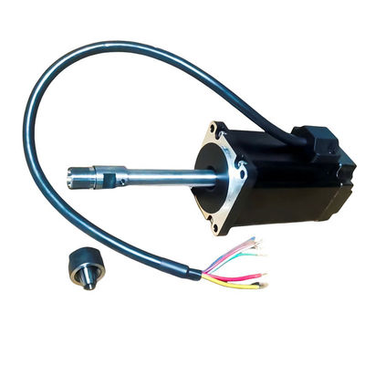 มอเตอร์ BLDC แบบมีเซ็นเซอร์ 60 มม. มอเตอร์ไร้แปรง NEMA 24 250W สำหรับเครื่องแกะสลัก CNC