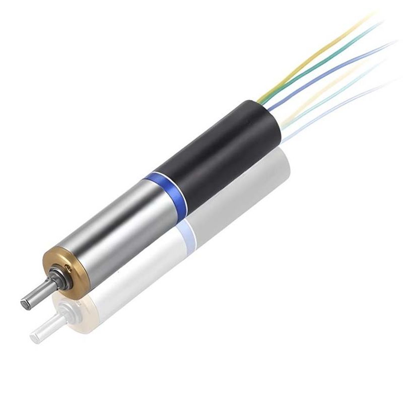มอเตอร์เกียร์ไร้แปรง 12 มมพกพา 6V 9V 12V BLDC 400mNm 10RPM ปรับแต่ง