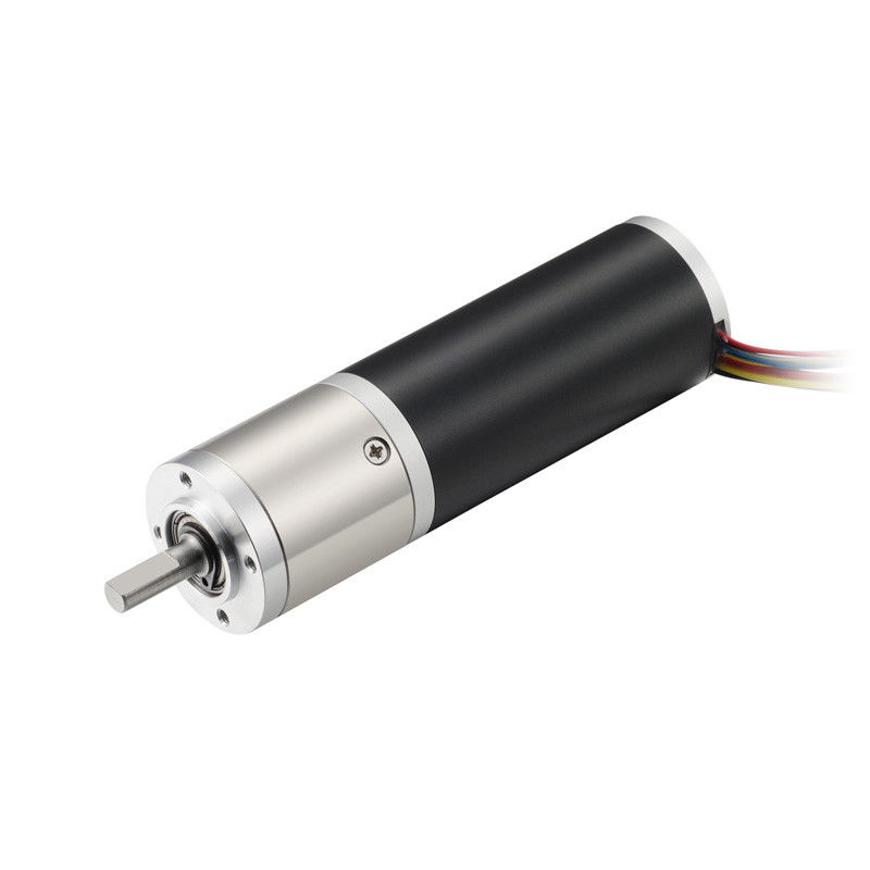 3622RPM มอเตอร์เกียร์ DC ไม่มีแปรง 27 มม มอเตอร์เกียร์ดาวเคราะห์ไม่มีแปรง 12V 2500mNm