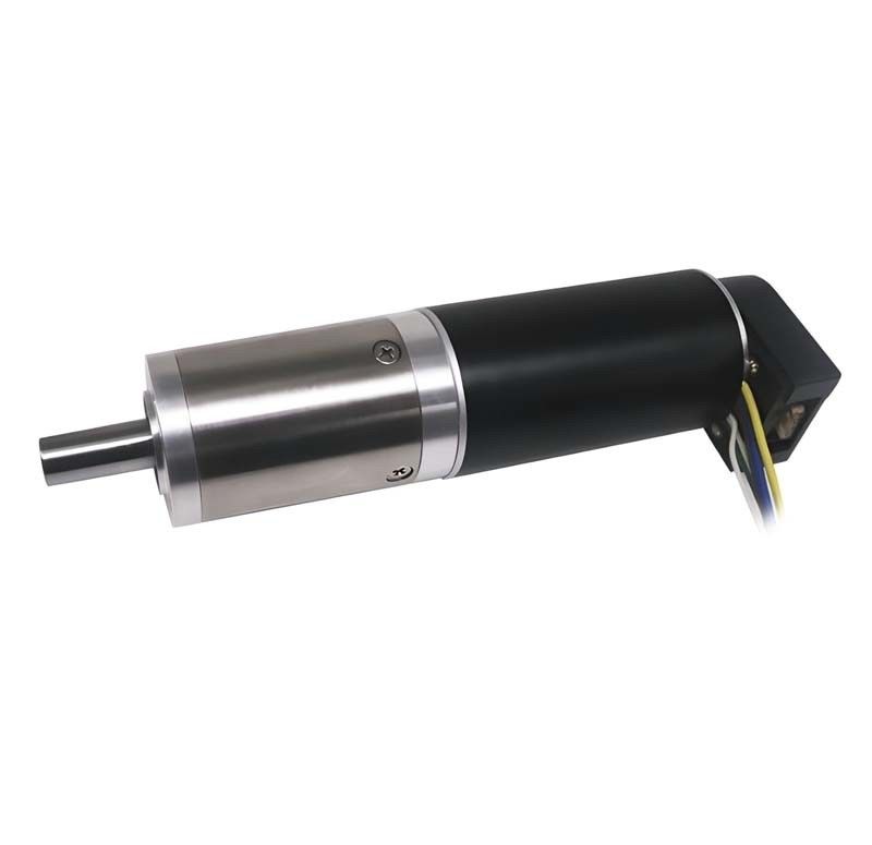 เครื่องยนต์กล่องเกียร์ DC ขนาด 42 มิลลิเมตร เครื่องยนต์เกียร์ดาวเคราะห์ 48V 10000mNm 1958RPM