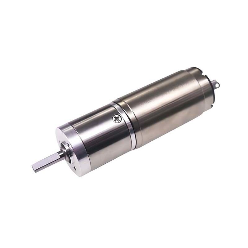 มอเตอร์เกียร์ DC ที่กําหนดเอง 22 มิลลิเมตร ไม่มีแกน 9V 1500mNm 2.0RPM เสียงต่ํา
