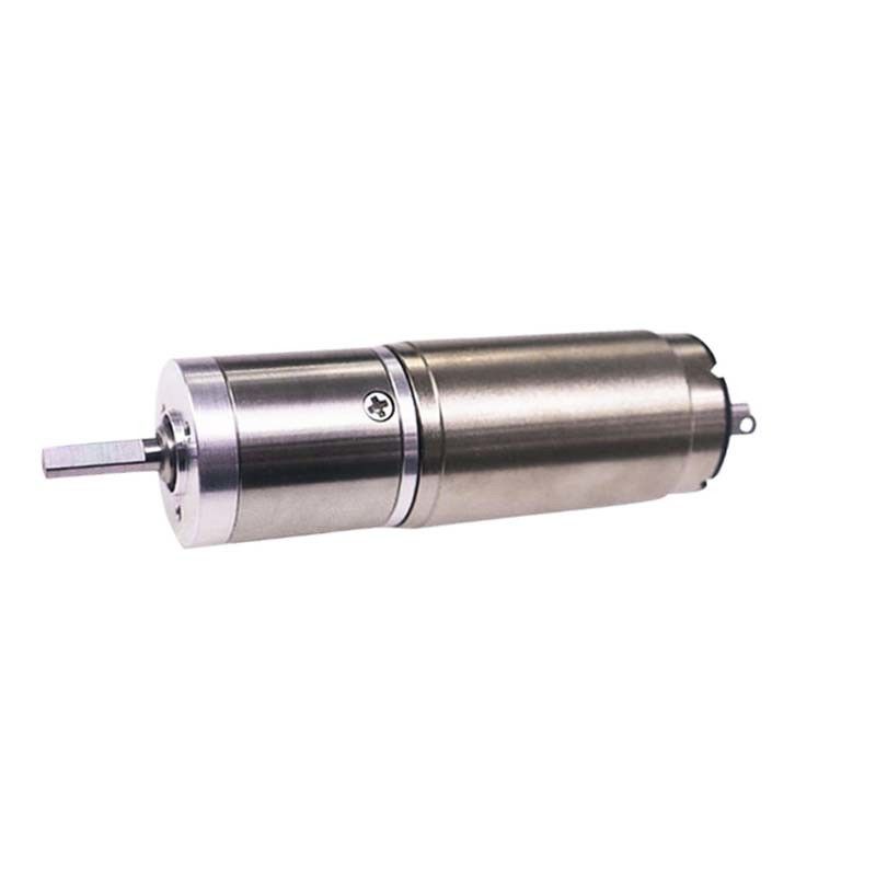 ประหยัดพลังงาน 22 มิลลิเมตร Brushed DC Gear Motor 48V 1500mNm 1.5RPM DC Gearbox Motor เสียงต่ํา
