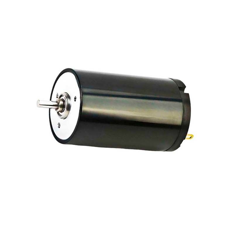 เสียงเสียงต่ํา 23 มิลลิเมตร Brushed DC Electric Motor 27.5 วัตต์ 9860 รอบ / นาที 24V Custom
