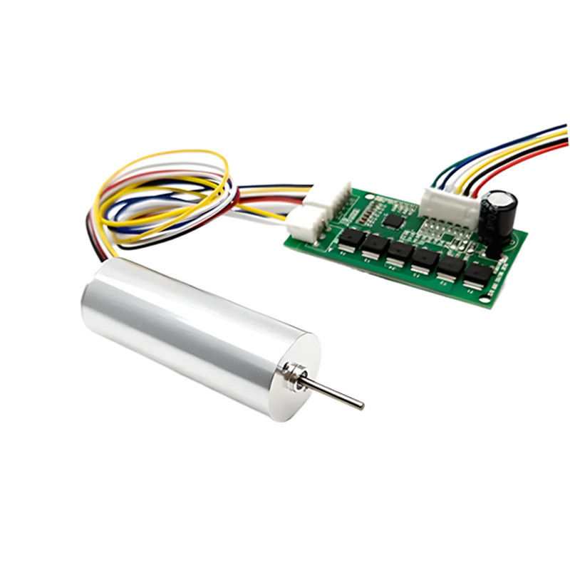 มอเตอร์ 16 มม BLDC มอเตอร์ไร้แกน 24V 10W 20W 18900rpm มอเตอร์ไร้แปรงที่สามารถปรับแต่งได้