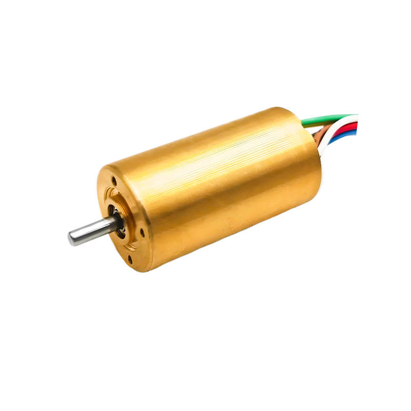มอเตอร์ไฟฟ้า DC ขนาด 20 มม ไม่มีแปรง 12V ถึง 36V 13W 20W 18880 รอบ / นาที มอเตอร์ไร้แปรงที่สามารถปรับแต่งได้