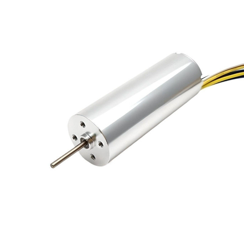 22 มม เครื่องยนต์ brushless Sensored เครื่องยนต์ Coreless 12V ถึง 48V 43W 16360rpm เครื่องยนต์ DC brushless ปรับแต่ง