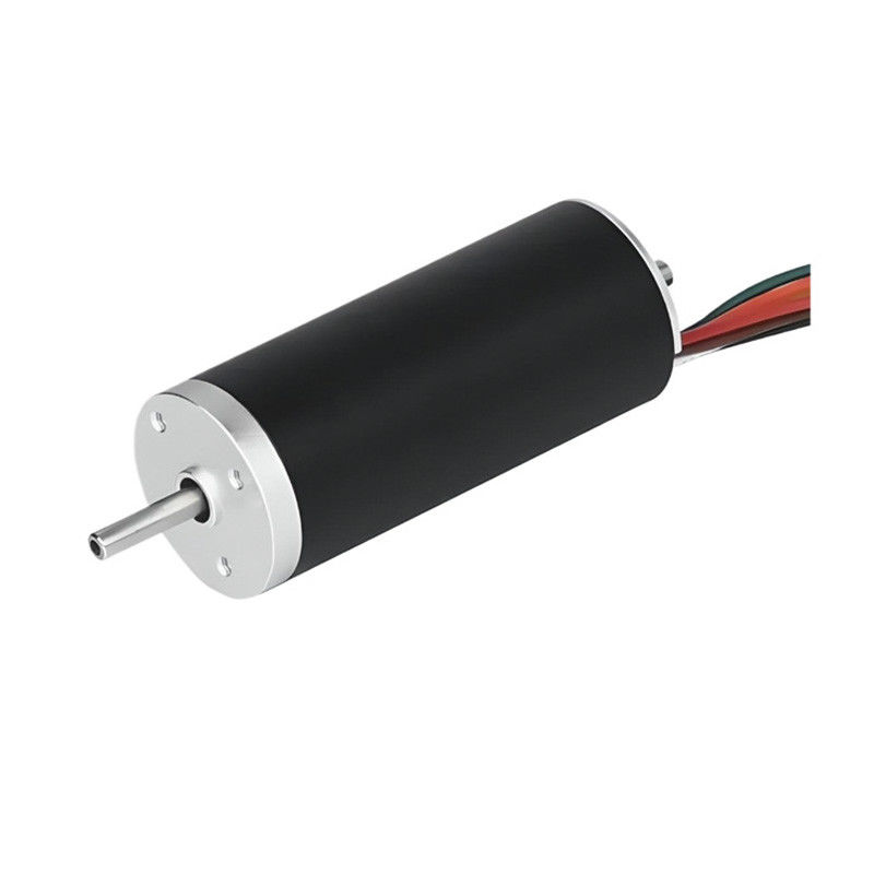 มอเตอร์ 24 มมไร้เซนเซอร์ไร้แปรง 12V ถึง 48V มอเตอร์ BLDC ไร้แกน 40W 14150 rpm ปรับแต่ง
