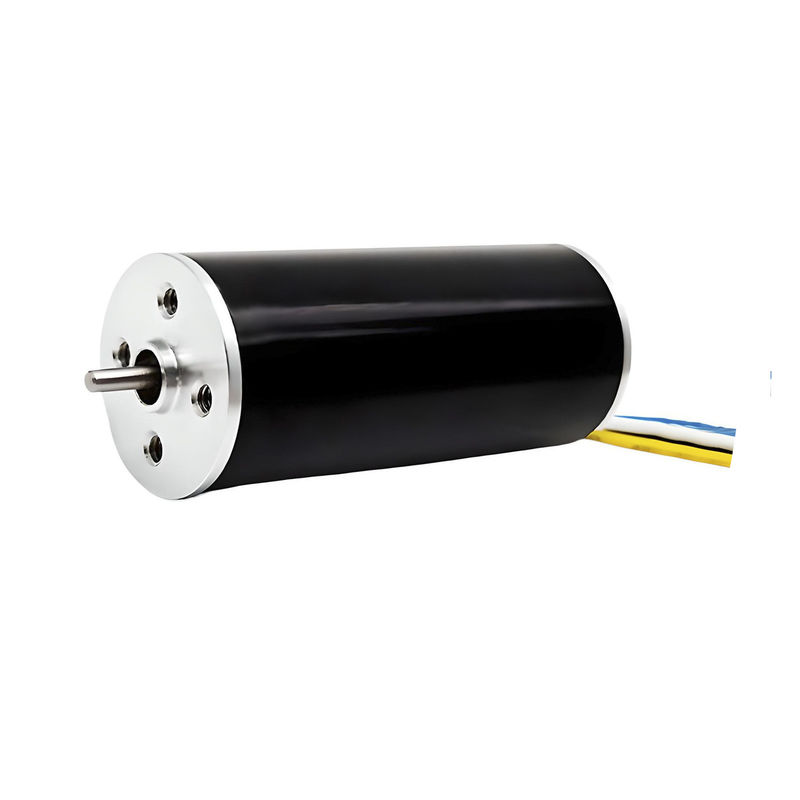 มอเตอร์ BLDC 32 มิลลิเมตรที่ไม่มีสล็อต 12V ถึง 48V มอเตอร์ไฟฟ้าที่ไม่มีแปรง 75W 6095 rpm ปรับแต่ง