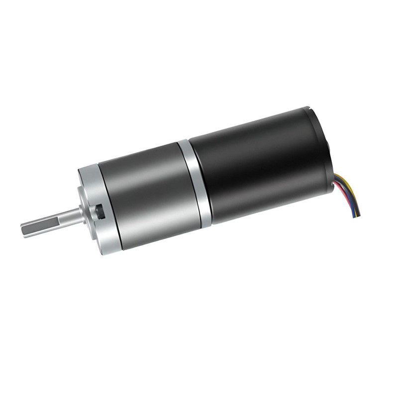 มอเตอร์เกียร์ไร้แปรง 36 มม มอเตอร์เกียร์ DC 12 วอท พร้อม Encoder 6000mNm 1.6 RPM ถึง 1958RPM ปรับแต่ง