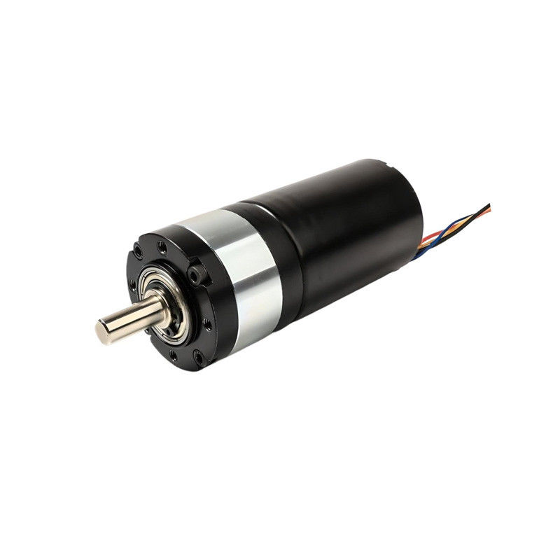 มอเตอร์เกียร์ไร้แปรง 36 มม มอเตอร์เกียร์ DC 12 วอท พร้อม Encoder 6000mNm 1.6 RPM ถึง 1958RPM ปรับแต่ง