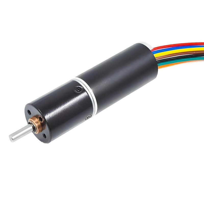 24 มม เครื่องยนต์ DC แบบไร้แปรง 12V ถึง 48V เครื่องยนต์ความเร็วต่ํา 1500mNm 6.0RPM ถึง 3622RPM เครื่องยนต์ BLDC ปรับแต่ง