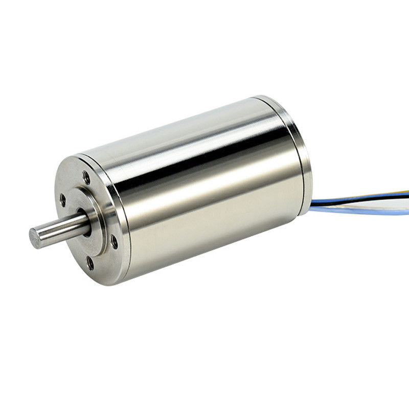 มอเตอร์ BLDC 30 มิลลิเมตรไร้แกน 448.9W 162.6N.m 26349RPM 24V 48V